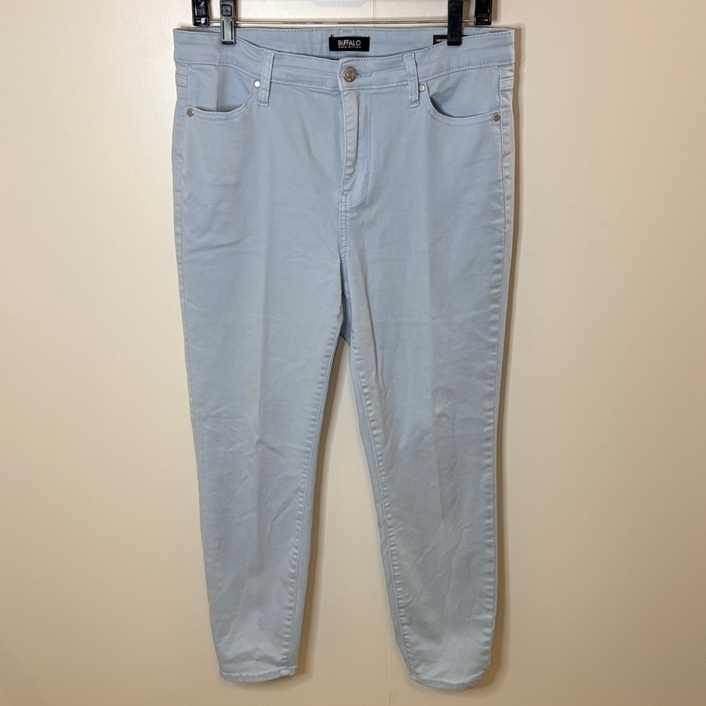 Buffalo David Bitton Light Blue Ankle Jeans